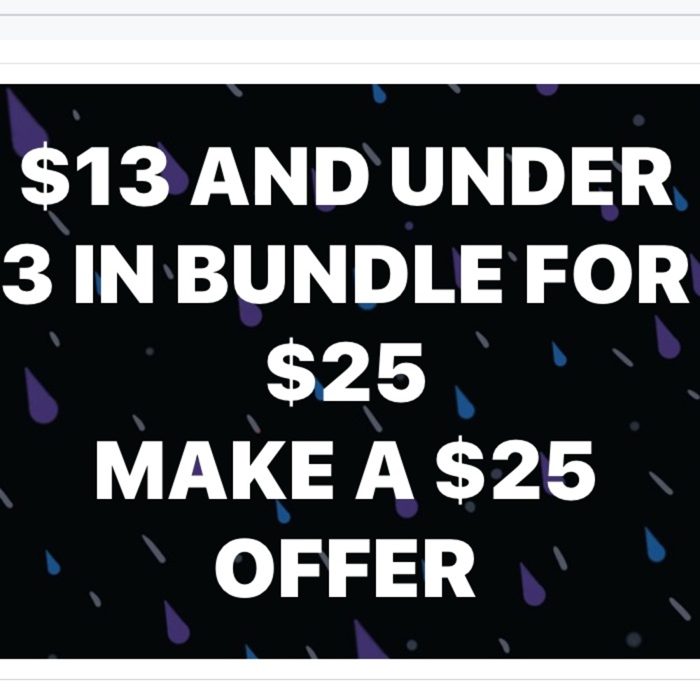 ‼️3 FOR $25 ‼️